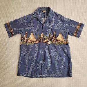Winnie Fashion Hawaiian short sleeve shirt. Size XL.